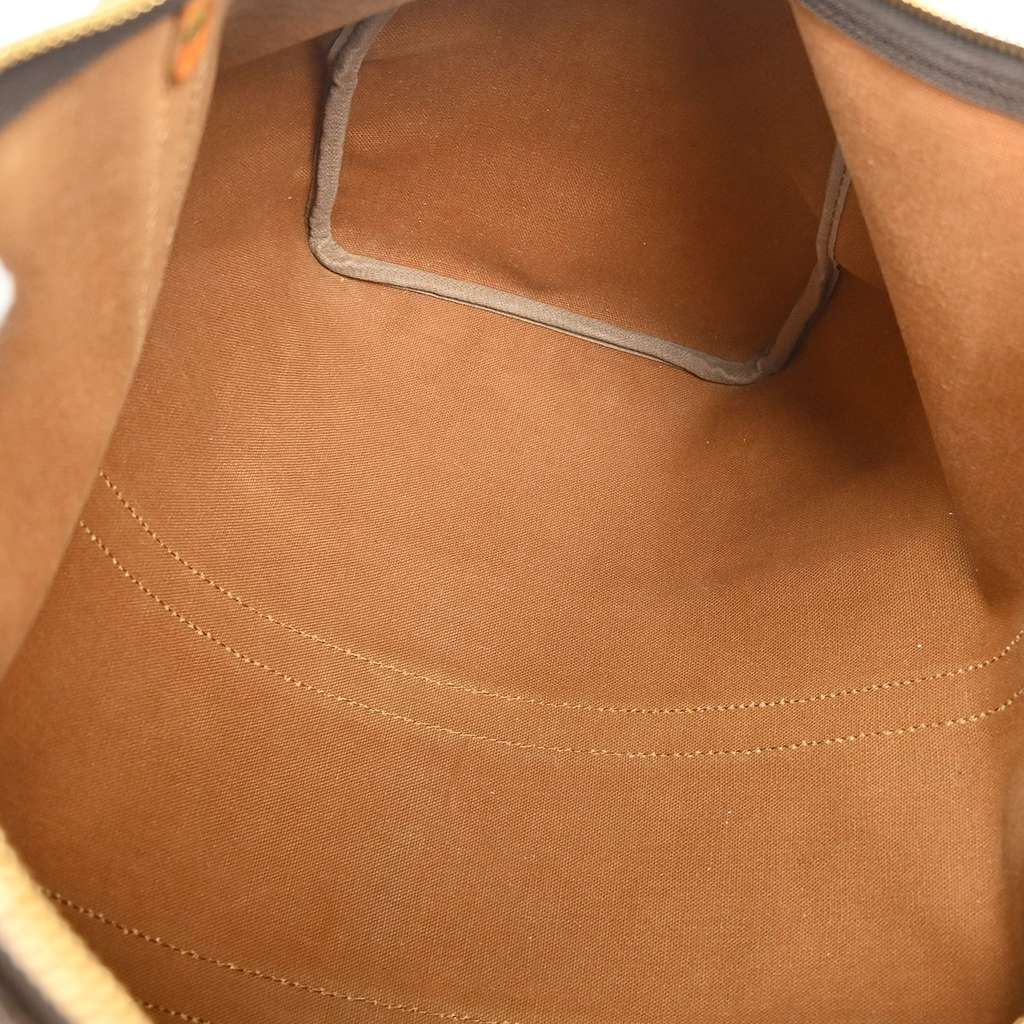 Louis Vuitton Keepall Bag Brown Canvas Fair condition - Inside View