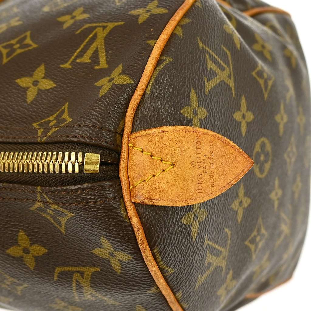 Louis Vuitton Keepall Bag Brown Canvas Fair condition - Model View