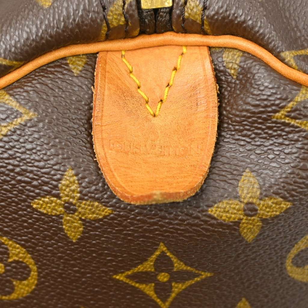 Louis Vuitton Keepall Bag Brown Canvas Fair condition - Box View
