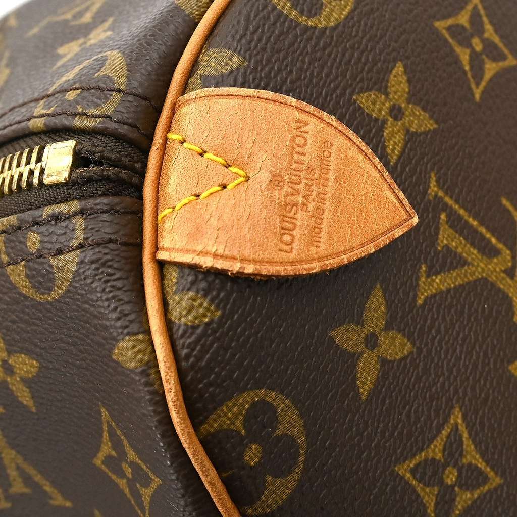 Louis Vuitton Keepall Bag Brown Canvas Good condition - Model View