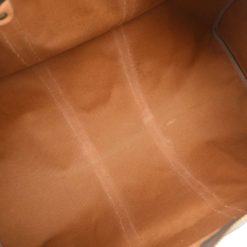 Louis Vuitton Keepall Bag Brown Canvas Fair condition - Inside View