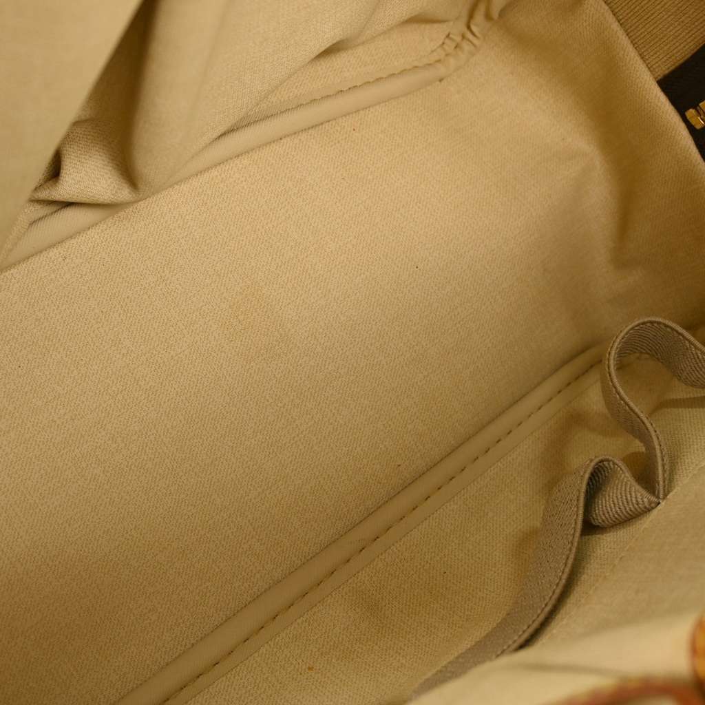 Louis Vuitton Deauville Handbag Brown Canvas Fair condition - Inside View