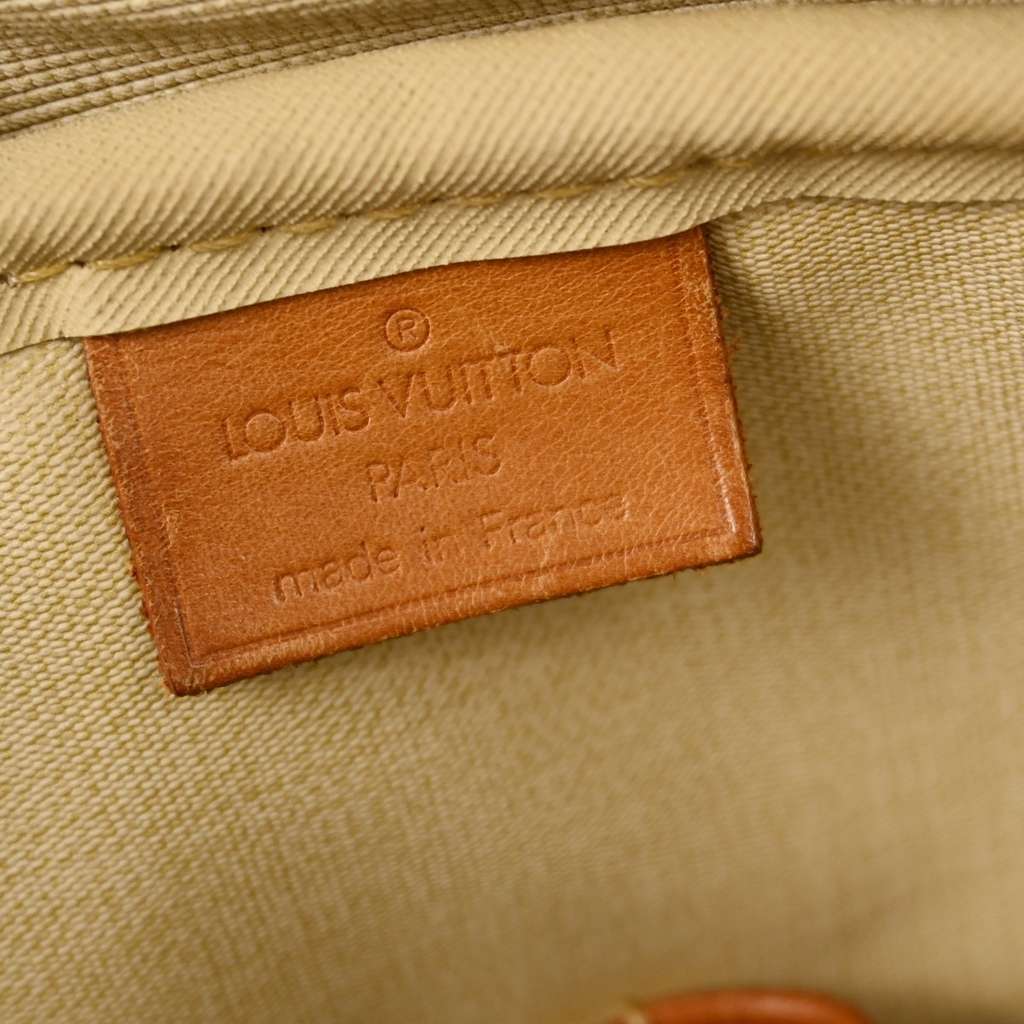 Louis Vuitton Deauville Handbag Brown Canvas Fair condition - Box View