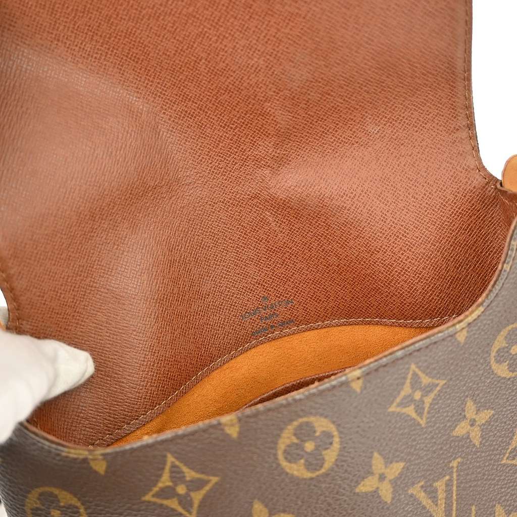 Louis Vuitton Musette Salsa Handbag Brown Canvas Fair condition - Box View