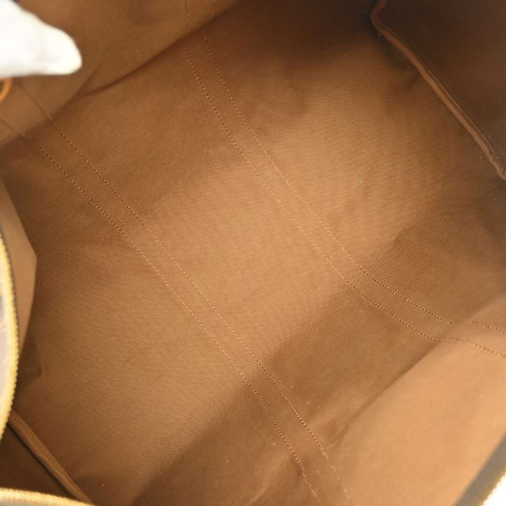 Louis Vuitton Keepall Bag Brown Canvas Fair condition - Inside View