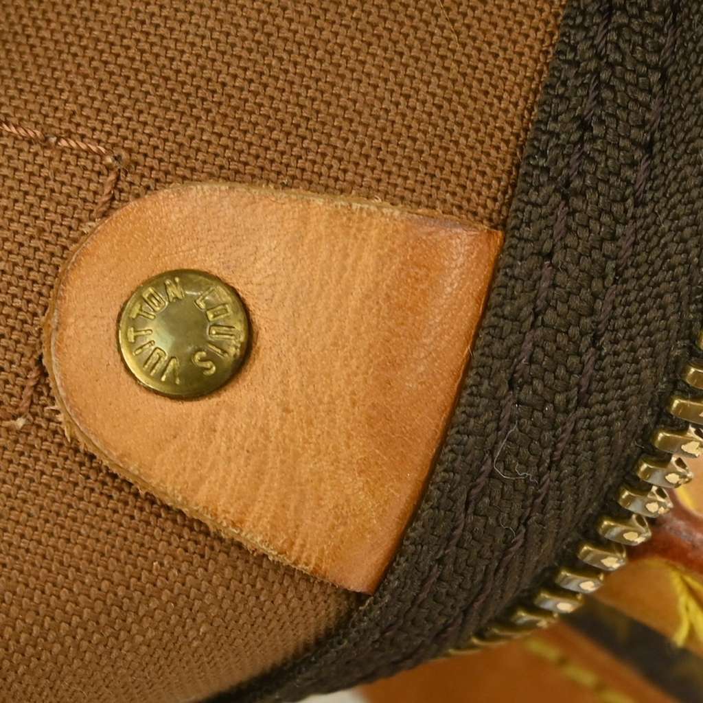 Louis Vuitton Keepall Bag Brown Canvas Fair condition - Box View