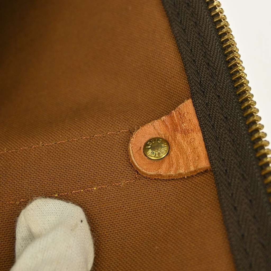 Louis Vuitton Keepall Bag Brown Canvas Good condition - Box View