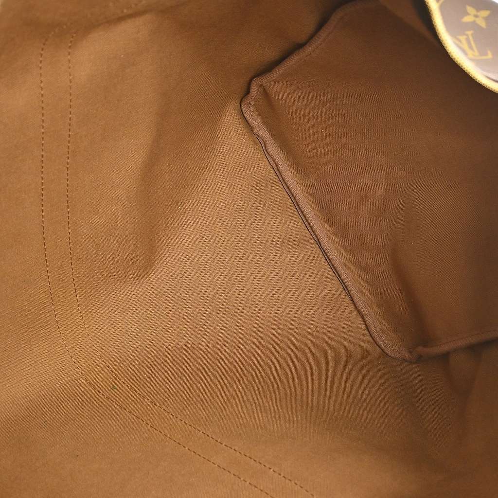 Louis Vuitton Keepall Bag Brown Canvas Good condition - Inside View