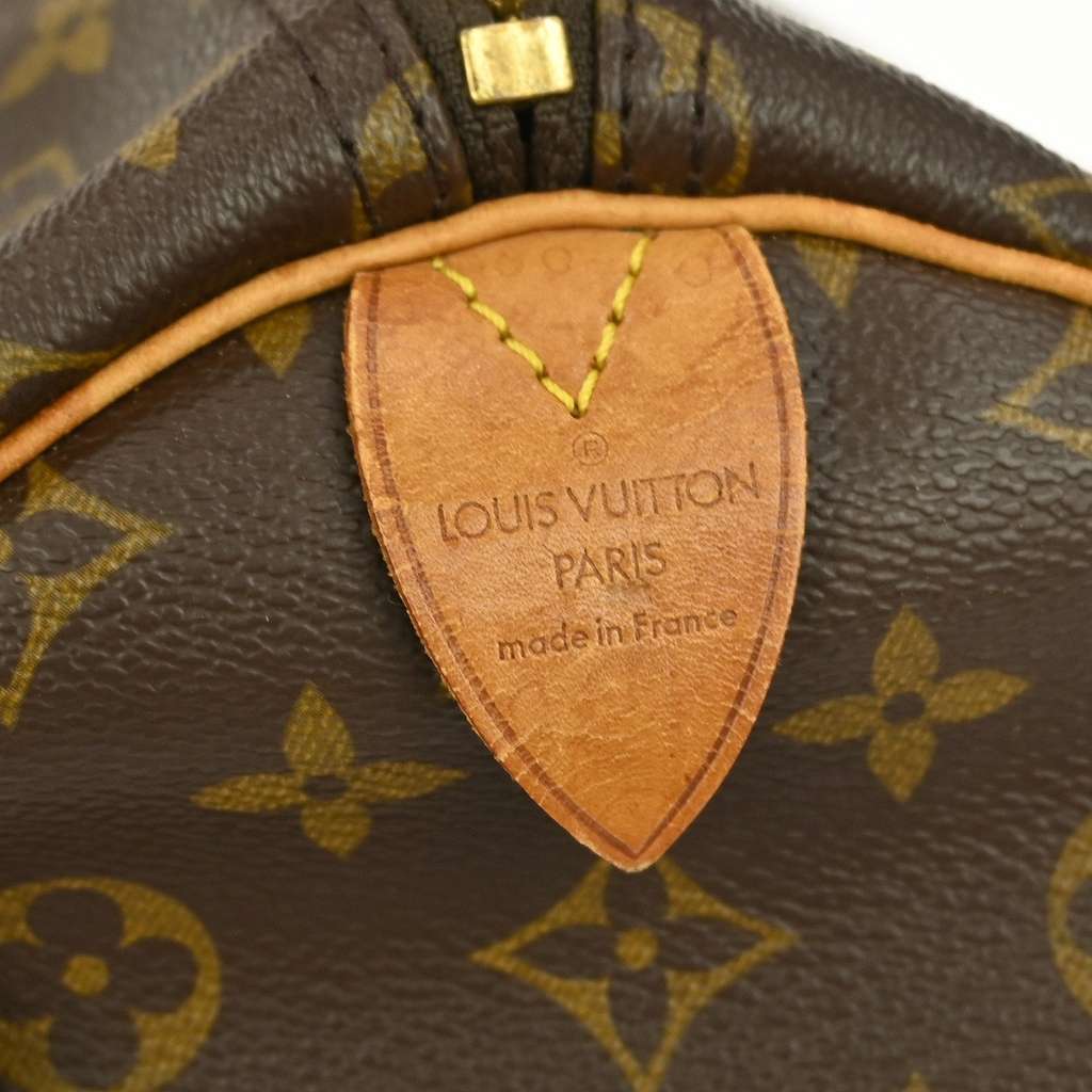Louis Vuitton Keepall Bag Brown Canvas Good condition - Model View