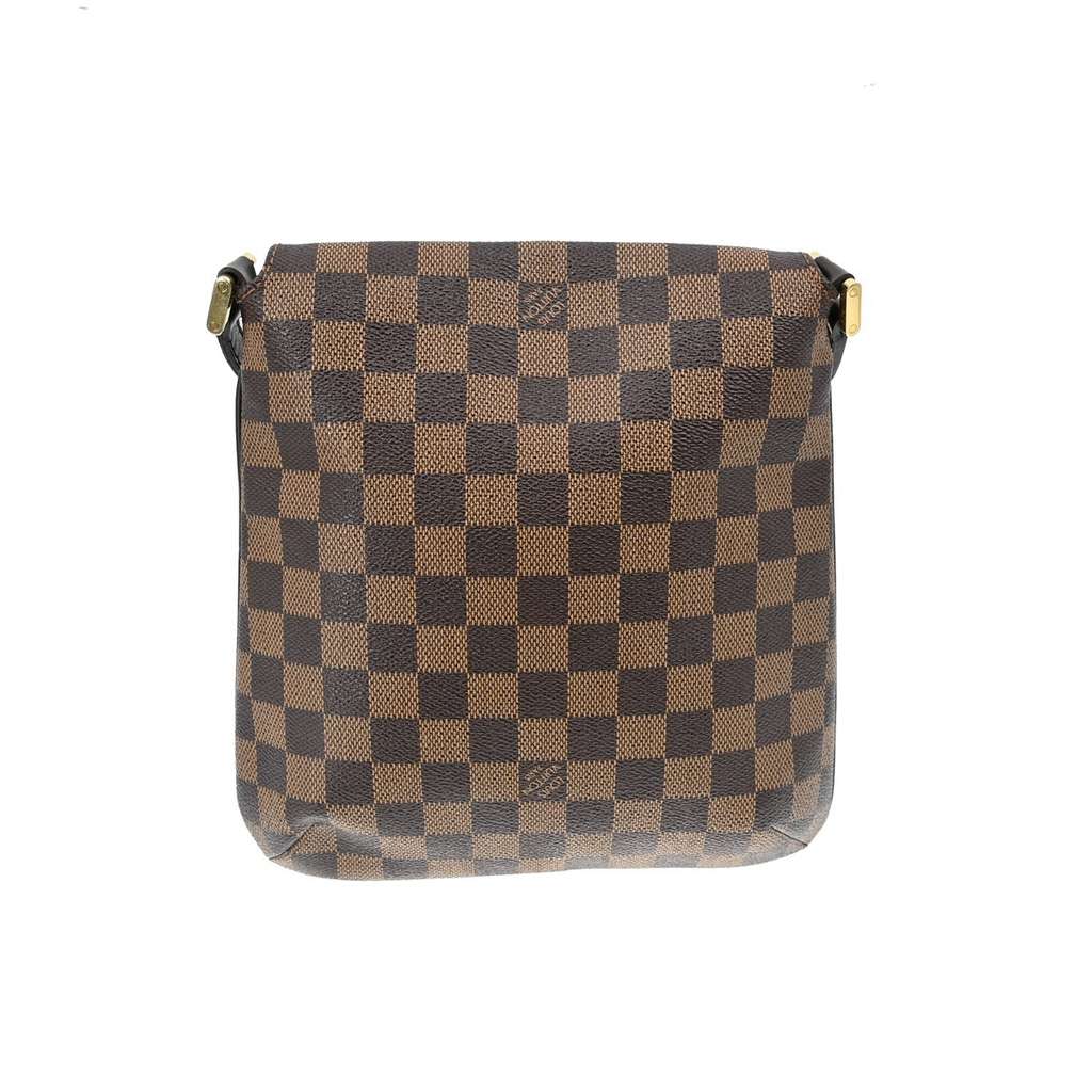 Louis Vuitton Musette Salsa Handbag Brown Canvas Good condition - Back View