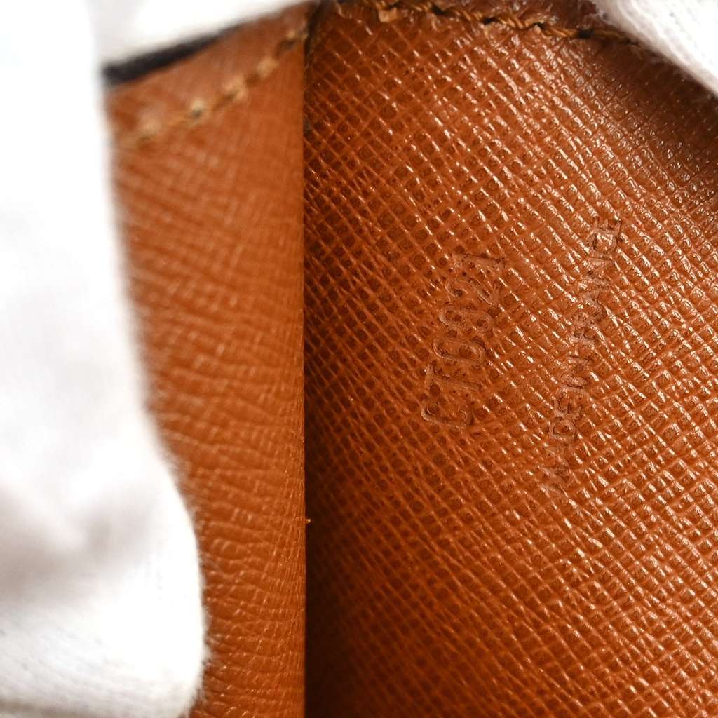 Louis Vuitton Porte-Documents Senateur Bag Brown Canvas Good condition - Box View