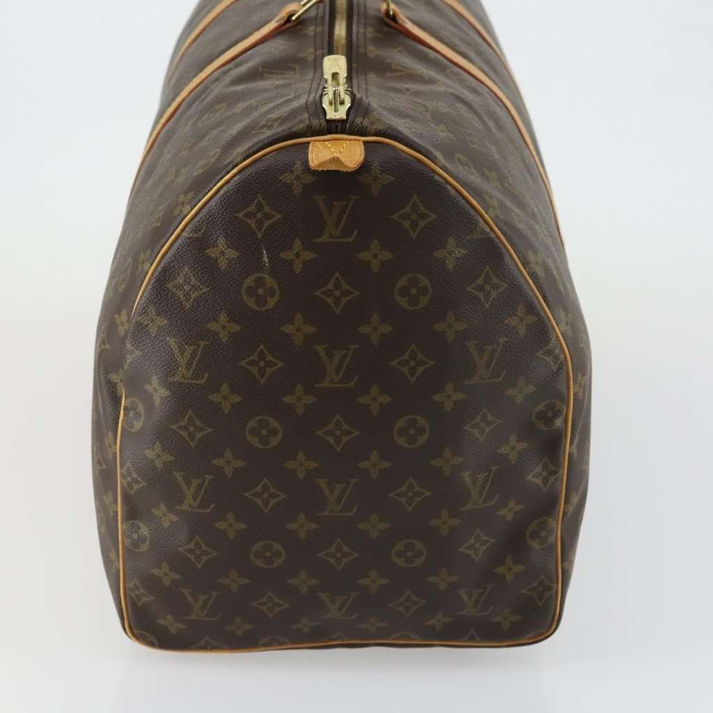 Louis Vuitton Keepall Bag Brown Canvas Good condition - Model View