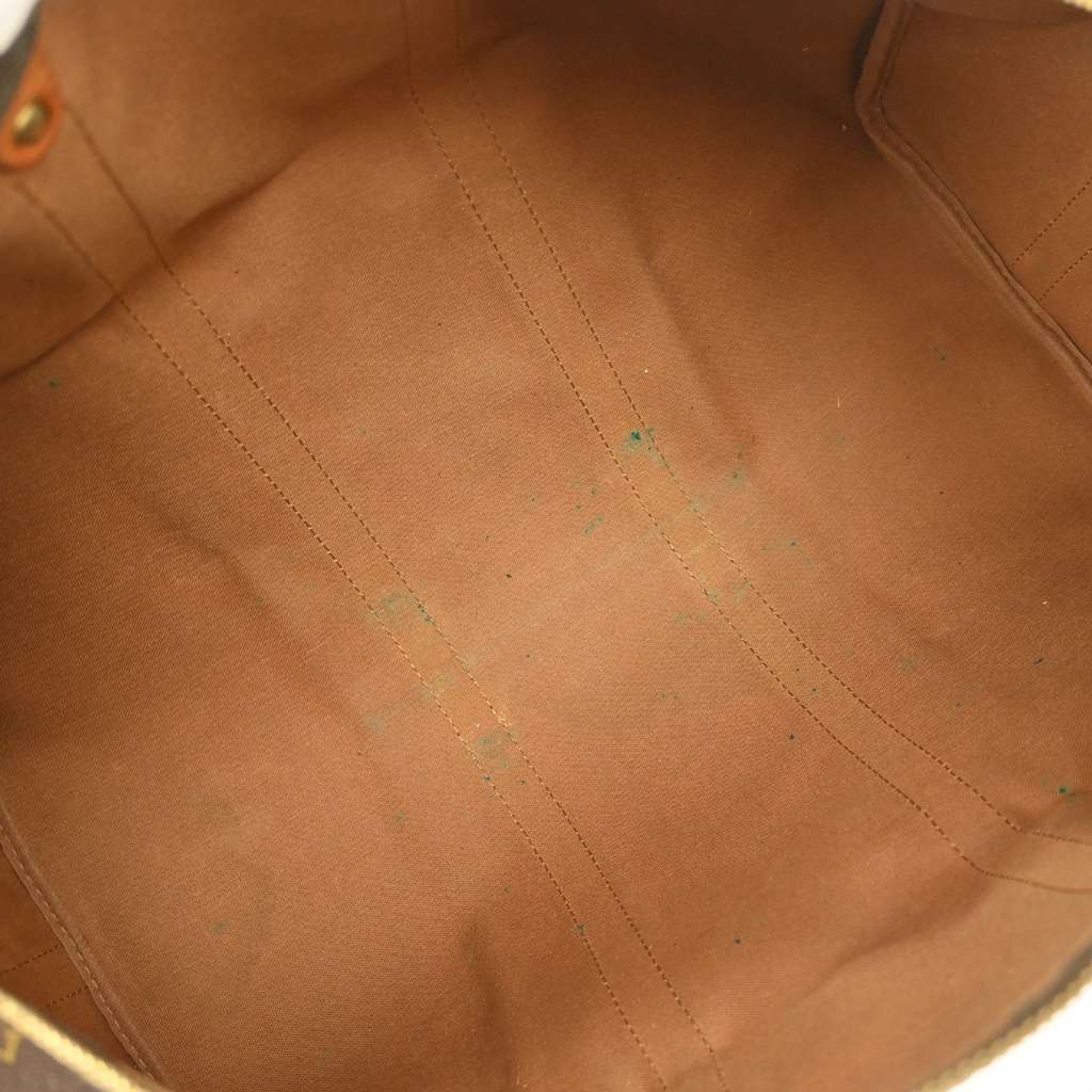Louis Vuitton Keepall Bandouliere Bag Brown Canvas Fair condition - Inside View