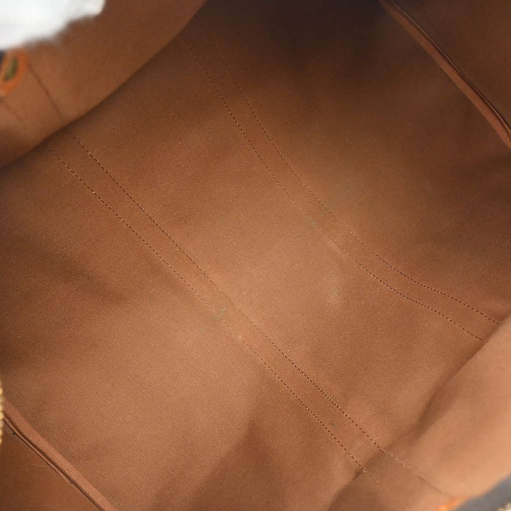 Louis Vuitton Keepall Bag Brown Canvas Fair condition - Inside View