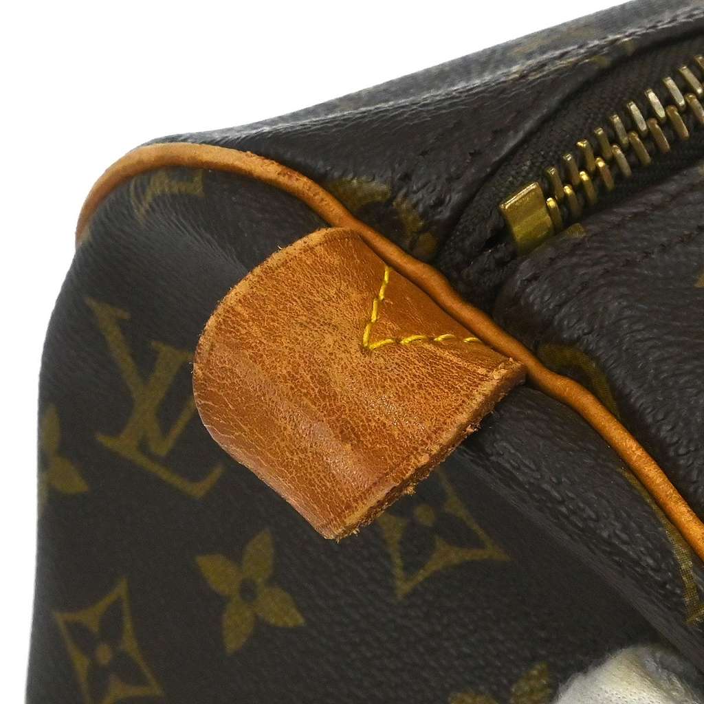 Louis Vuitton Keepall Bag Brown Canvas Fair condition - Model View