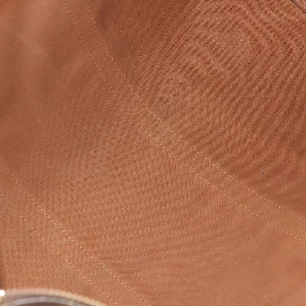 Louis Vuitton Keepall Bandouliere Bag Brown Canvas Fair condition - Box View