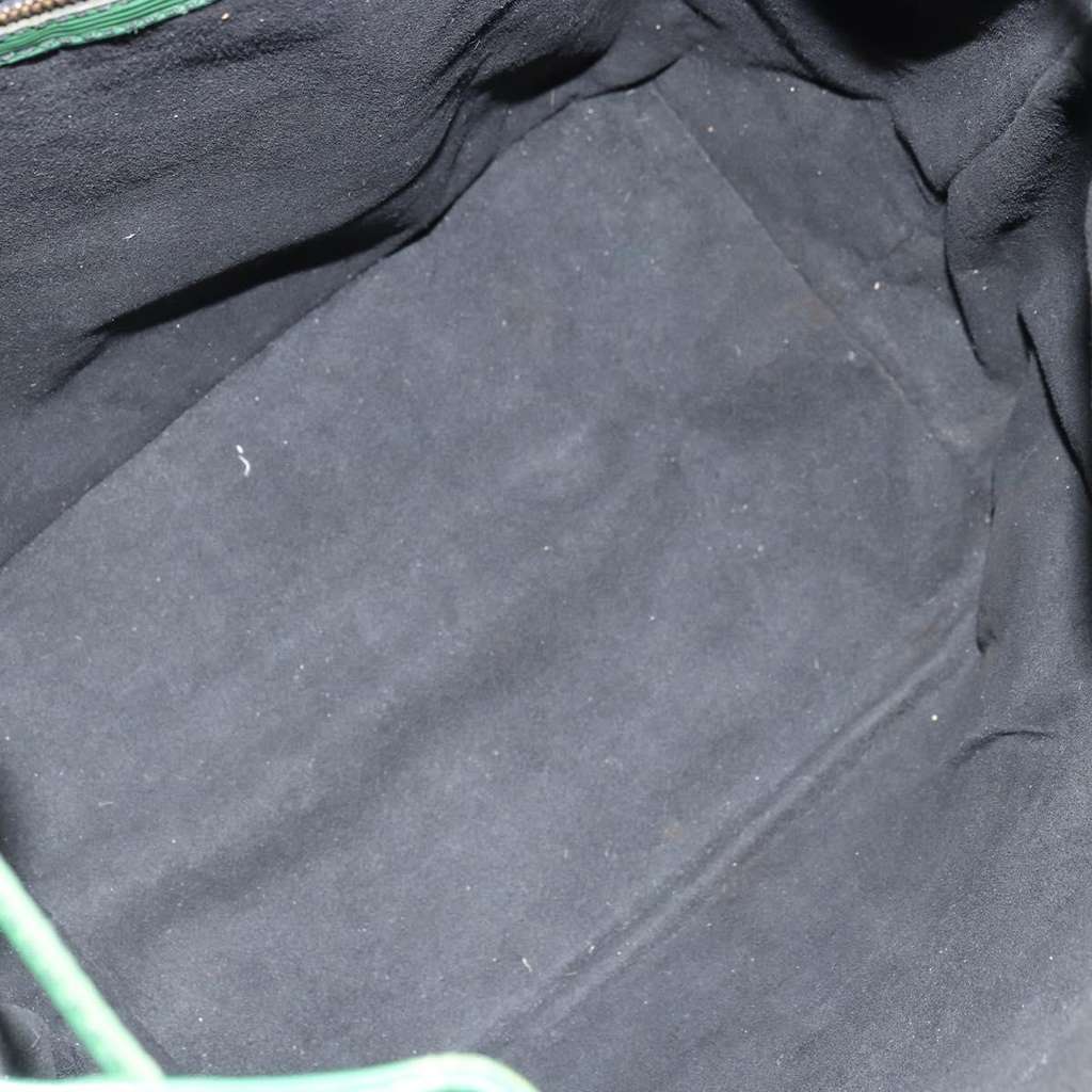 Louis Vuitton Noe Shoulder bag Green Leather Good condition - Box View