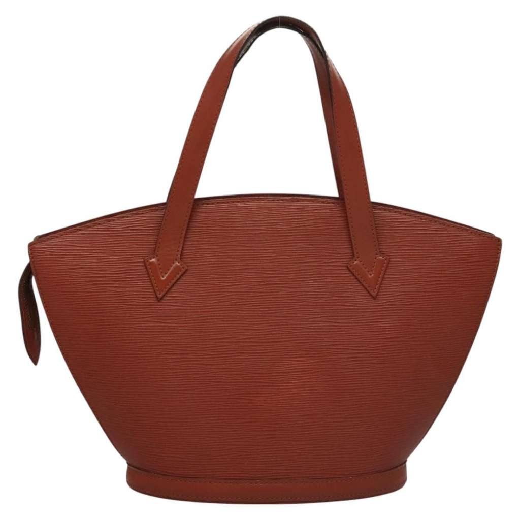 Louis Vuitton Saint Jacques Handbag Brown Leather Fair condition - Back View