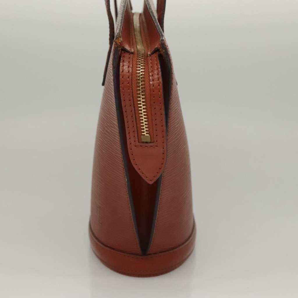Louis Vuitton Saint Jacques Handbag Brown Leather Fair condition - Model View