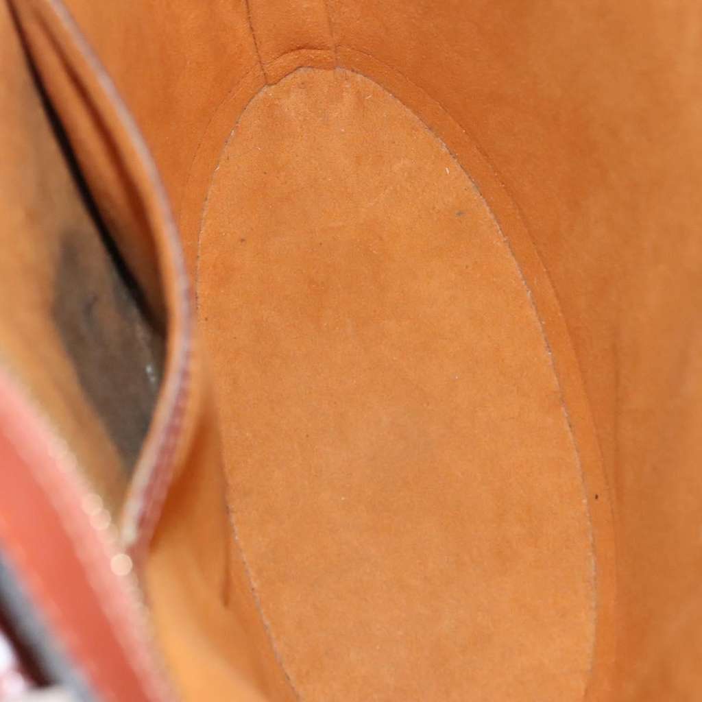 Louis Vuitton Saint Jacques Handbag Brown Leather Fair condition - Box View