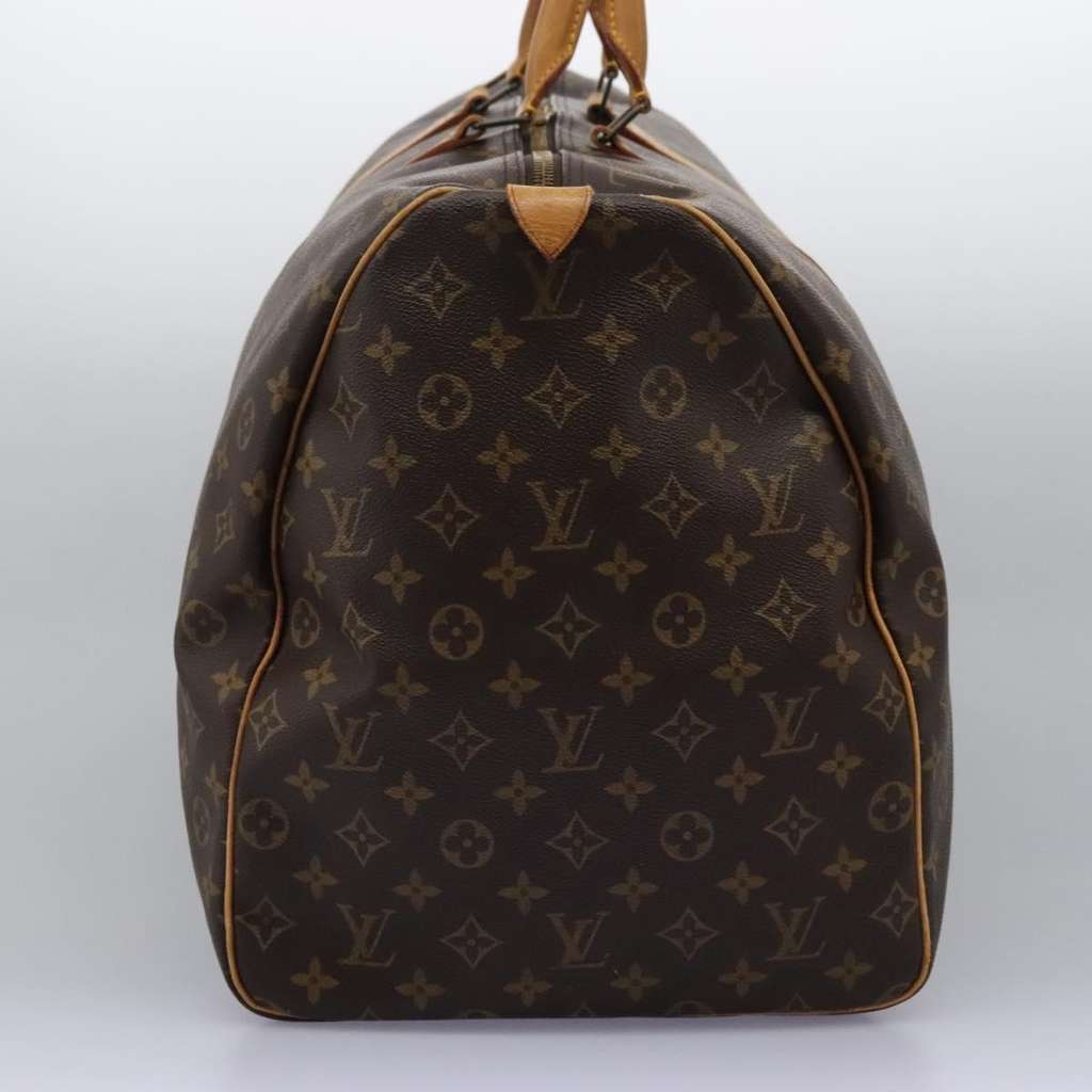 Louis Vuitton Keepall Bag Brown Canvas Fair condition - Inside View