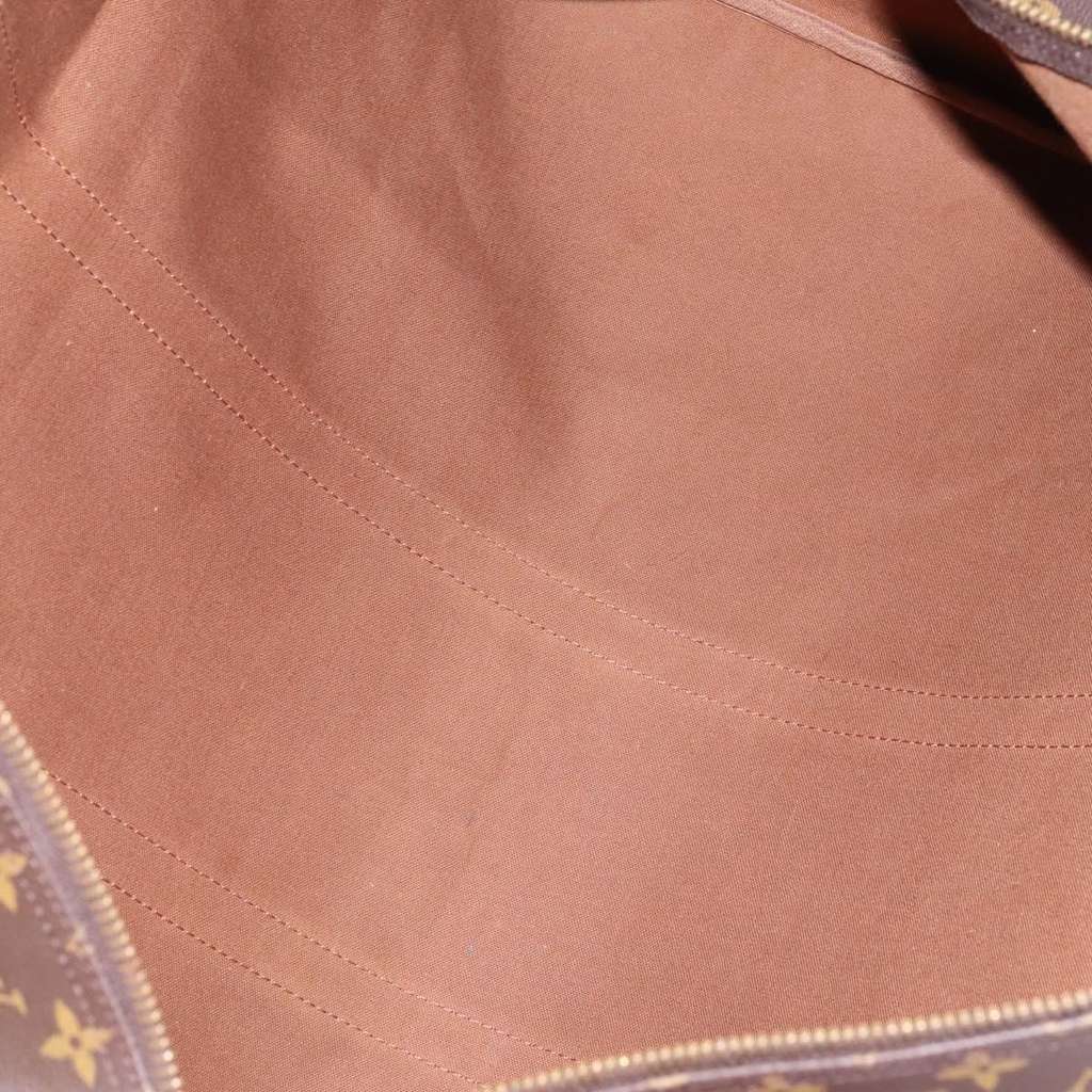 Louis Vuitton Keepall Bag Brown Canvas Fair condition - Box View