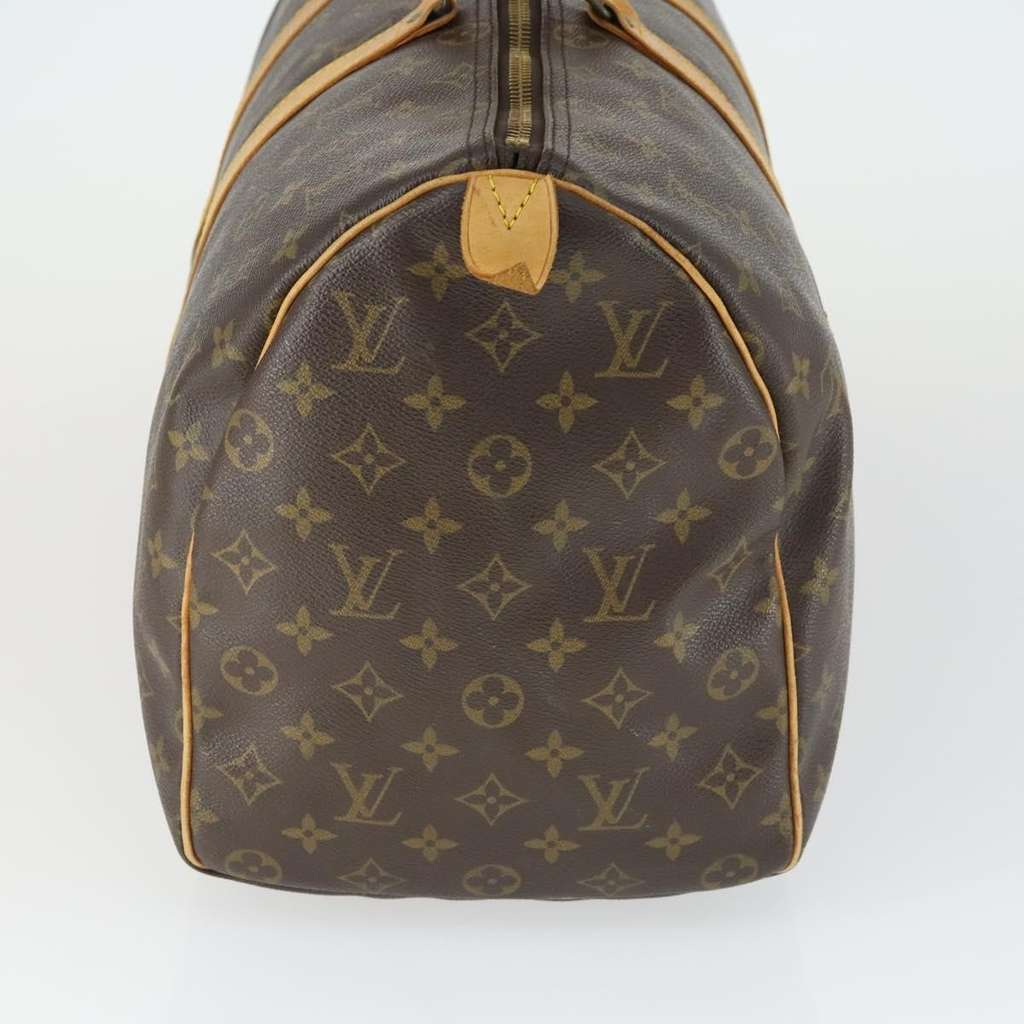 Louis Vuitton Keepall Bag Brown Canvas Fair condition - Inside View