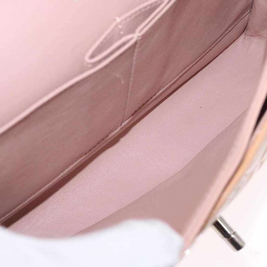 Chanel Timeless - Classic Double Flap Bag Yellow Good condition - Box View