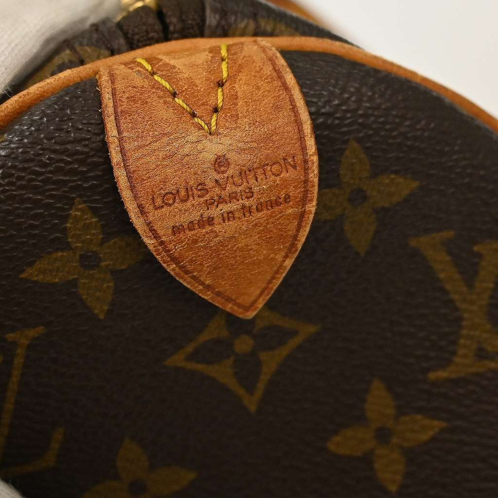 Louis Vuitton Keepall Bag Brown Canvas Fair condition - Model View