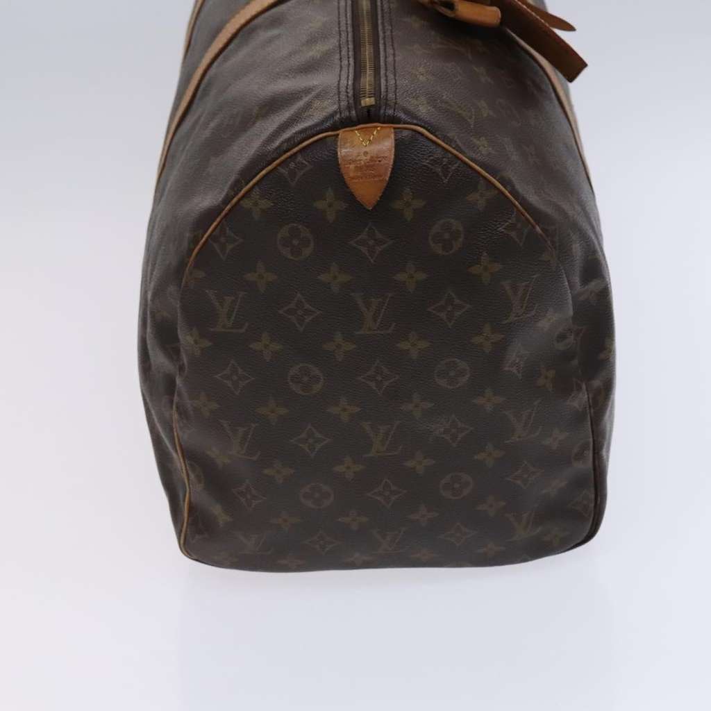 Louis Vuitton Keepall Bag Brown Canvas Good condition - Model View