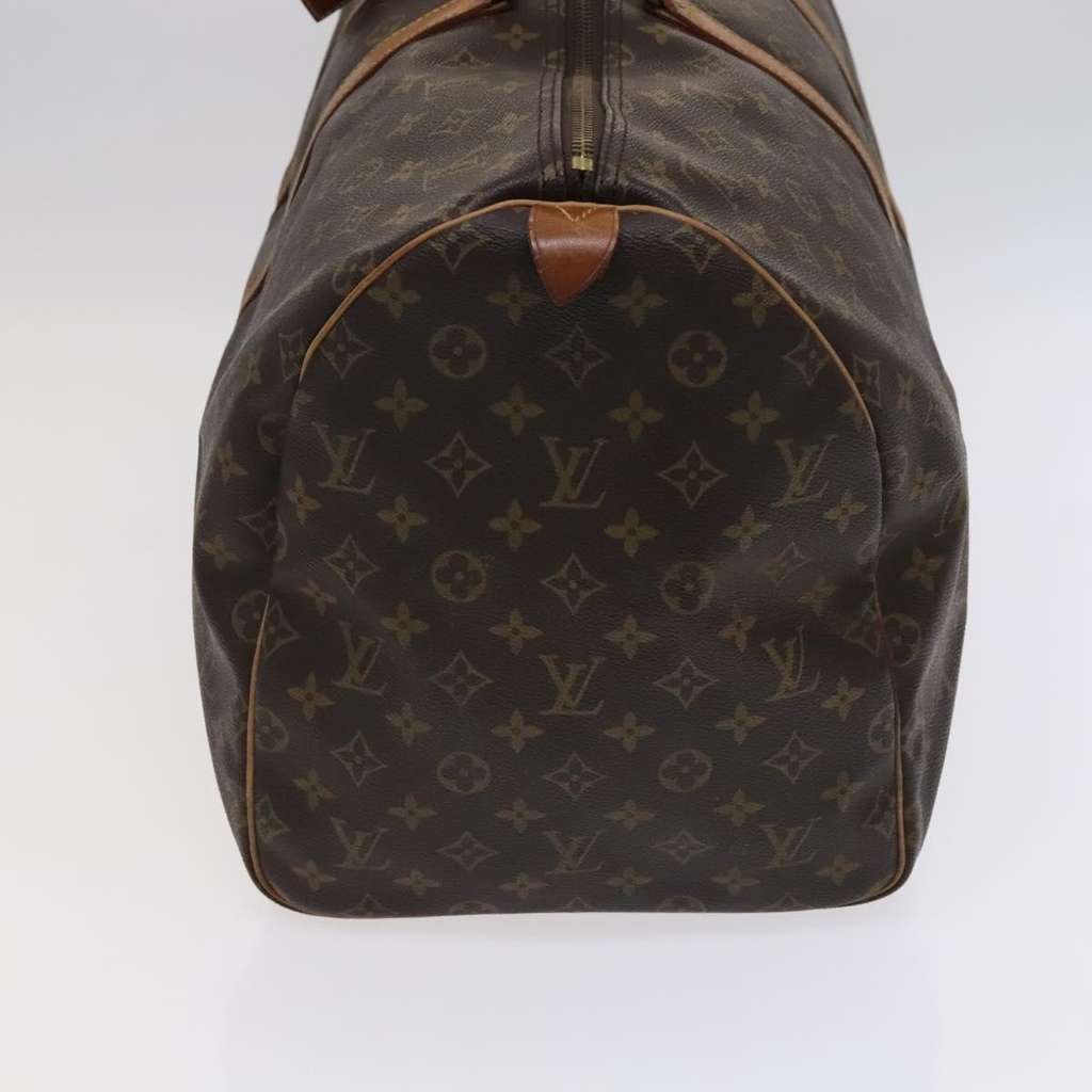 Louis Vuitton Keepall Bag Brown Canvas Fair condition - Inside View