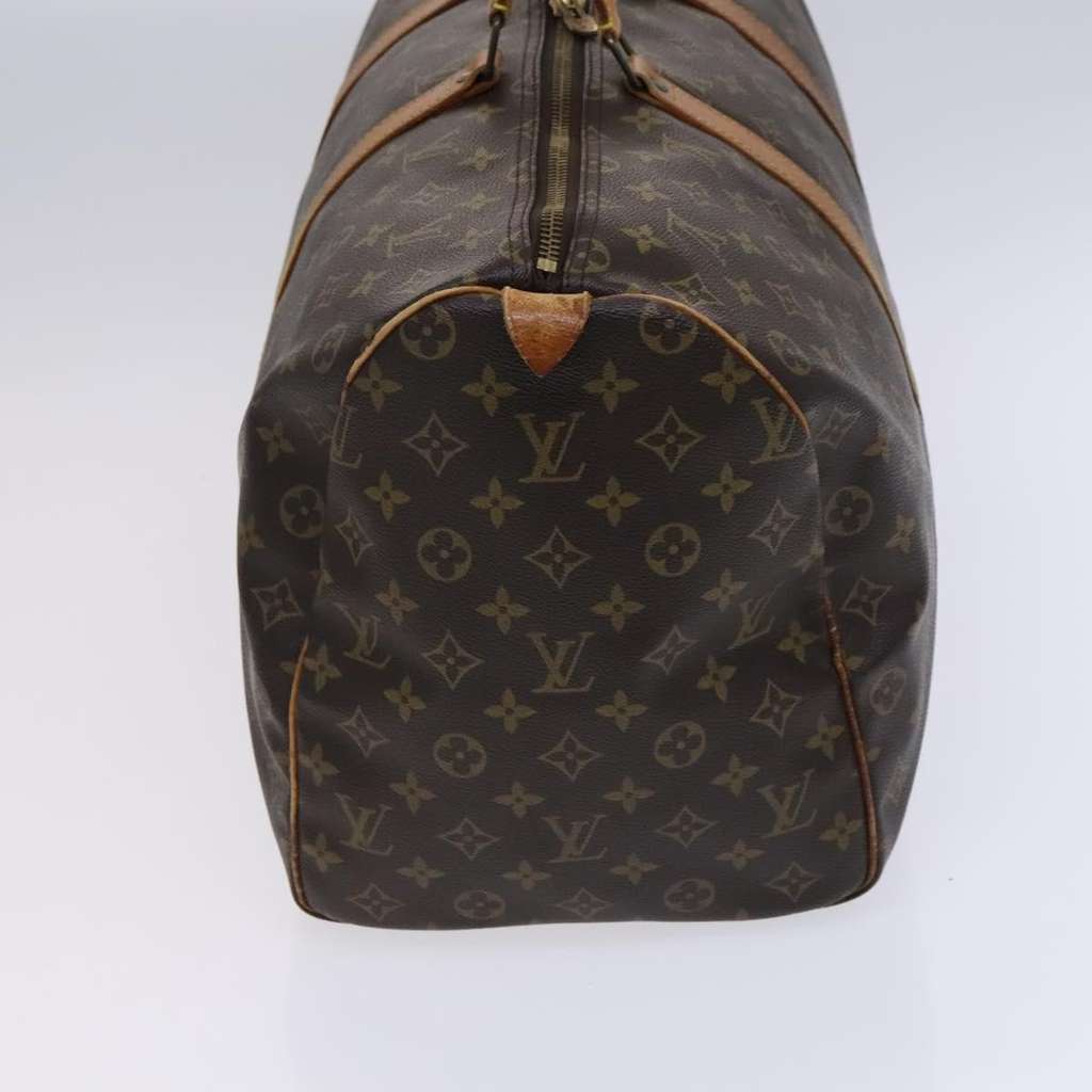Louis Vuitton Keepall Bag Brown Canvas Fair condition - Inside View
