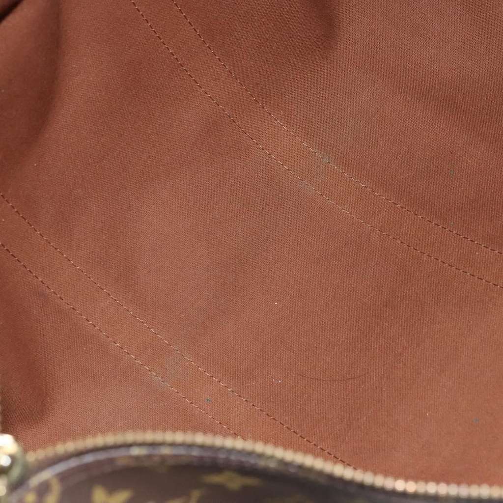 Louis Vuitton Keepall Bag Brown Canvas Fair condition - Box View