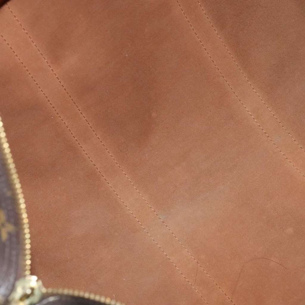 Louis Vuitton Keepall Bag Brown Canvas Fair condition - Box View
