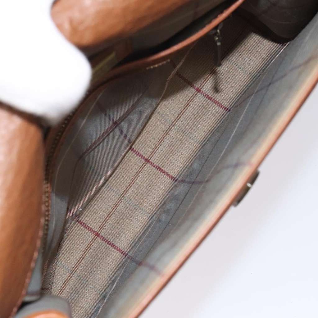 Burberry Vintage Shoulder Bag Beige Leather Good condition - Box View