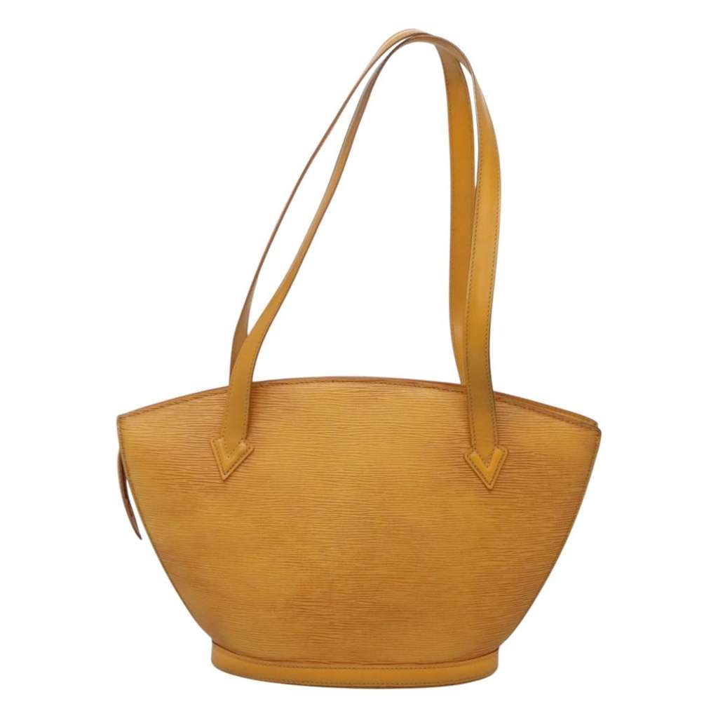 Louis Vuitton Saint Jacques Handbag Yellow Leather Fair condition - Back View