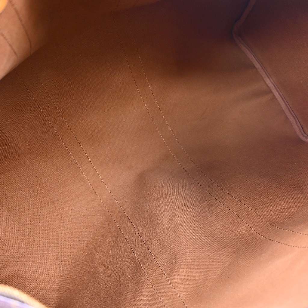Louis Vuitton Keepall Bag Brown Canvas Fair condition - Inside View