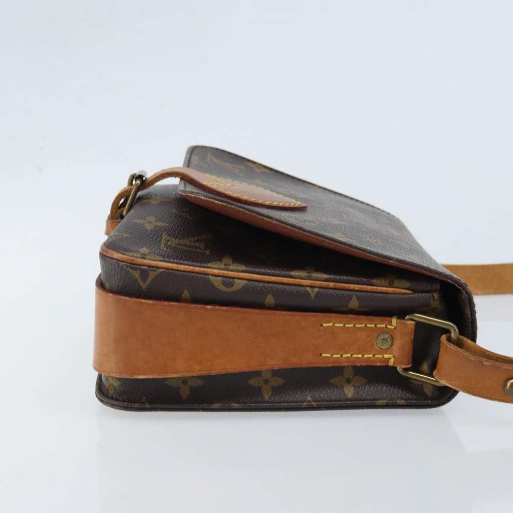 Louis Vuitton Cartouchiere Handbag Brown Canvas Fair condition - Inside View