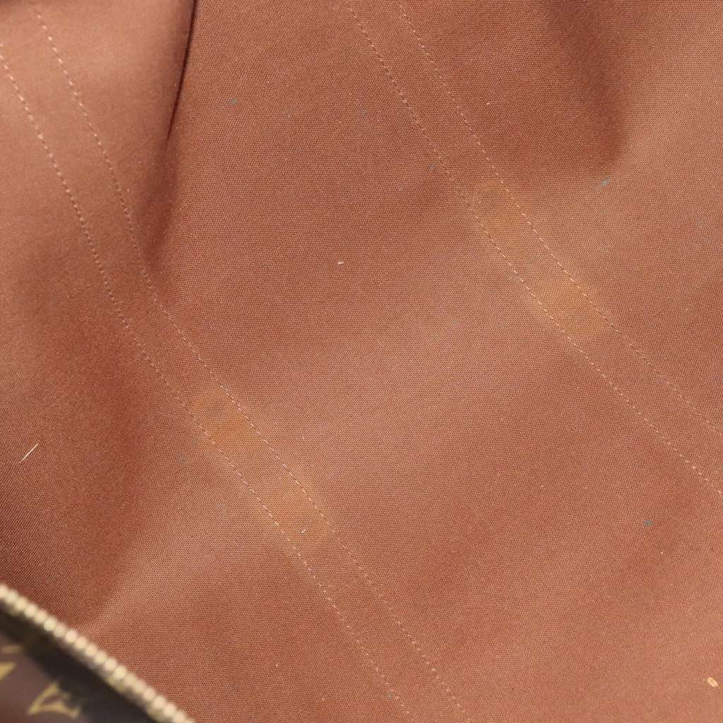 Louis Vuitton Keepall Bandouliere Bag Brown Canvas Good condition - Box View