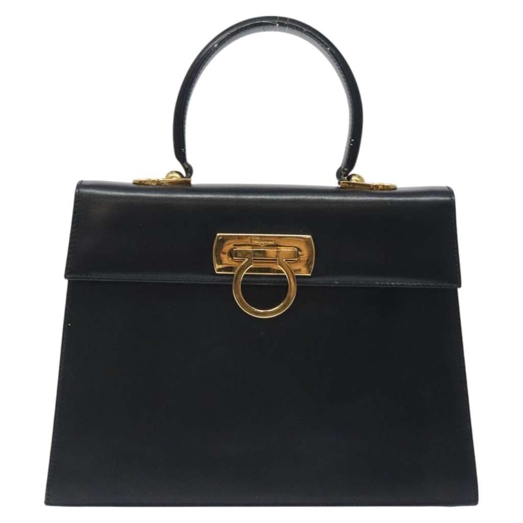 Salvatore Ferragamo Convertible Top Handle Bag