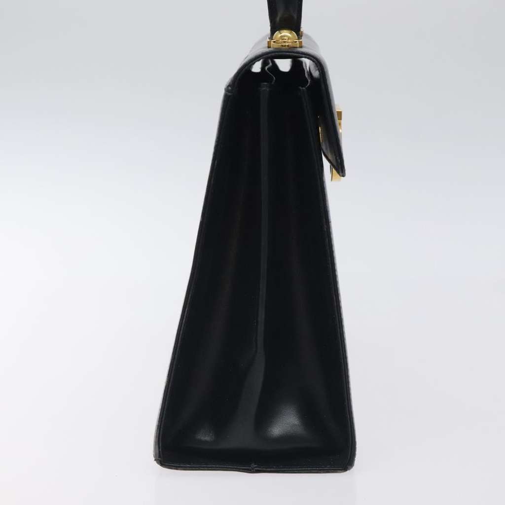 Salvatore Ferragamo Convertible Top Handle Bag Black Leather Good condition - Model View