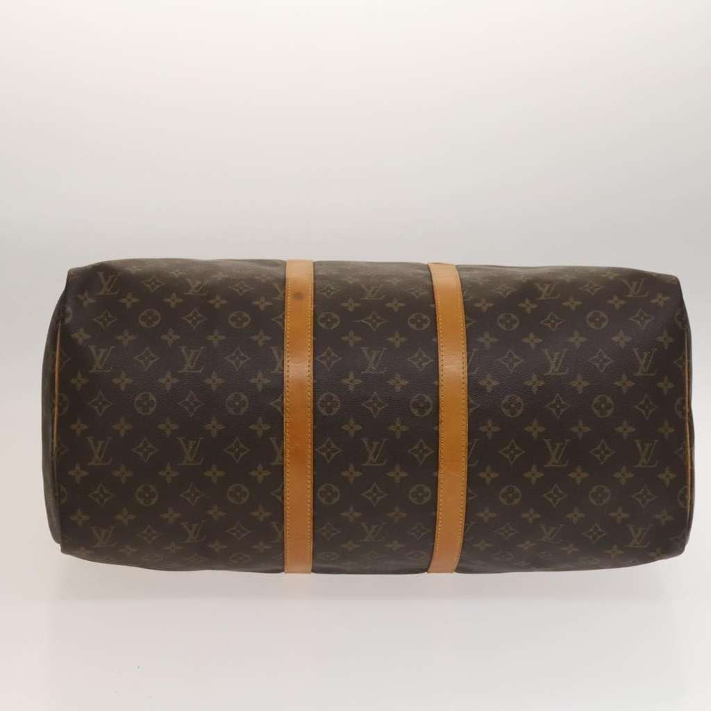 Louis Vuitton Keepall Bag Brown Canvas Good condition - Box View