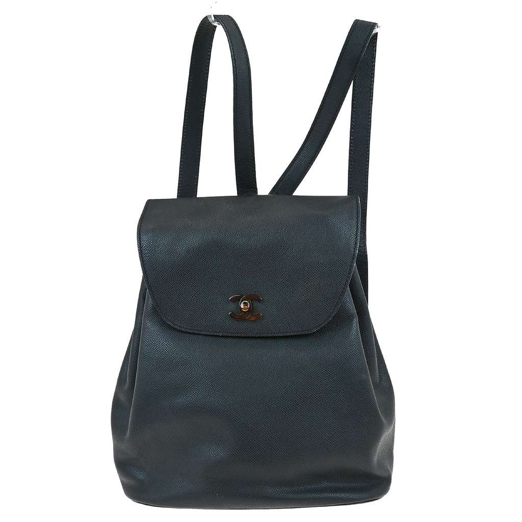 Chanel Vintage CC Resin Flap Backpack