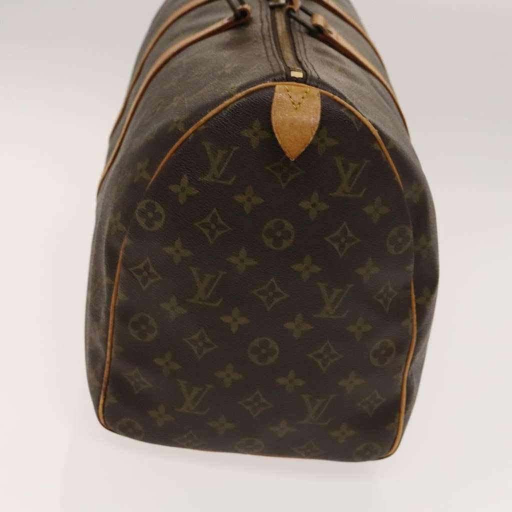 Louis Vuitton Keepall Bag Brown Canvas Fair condition - Inside View
