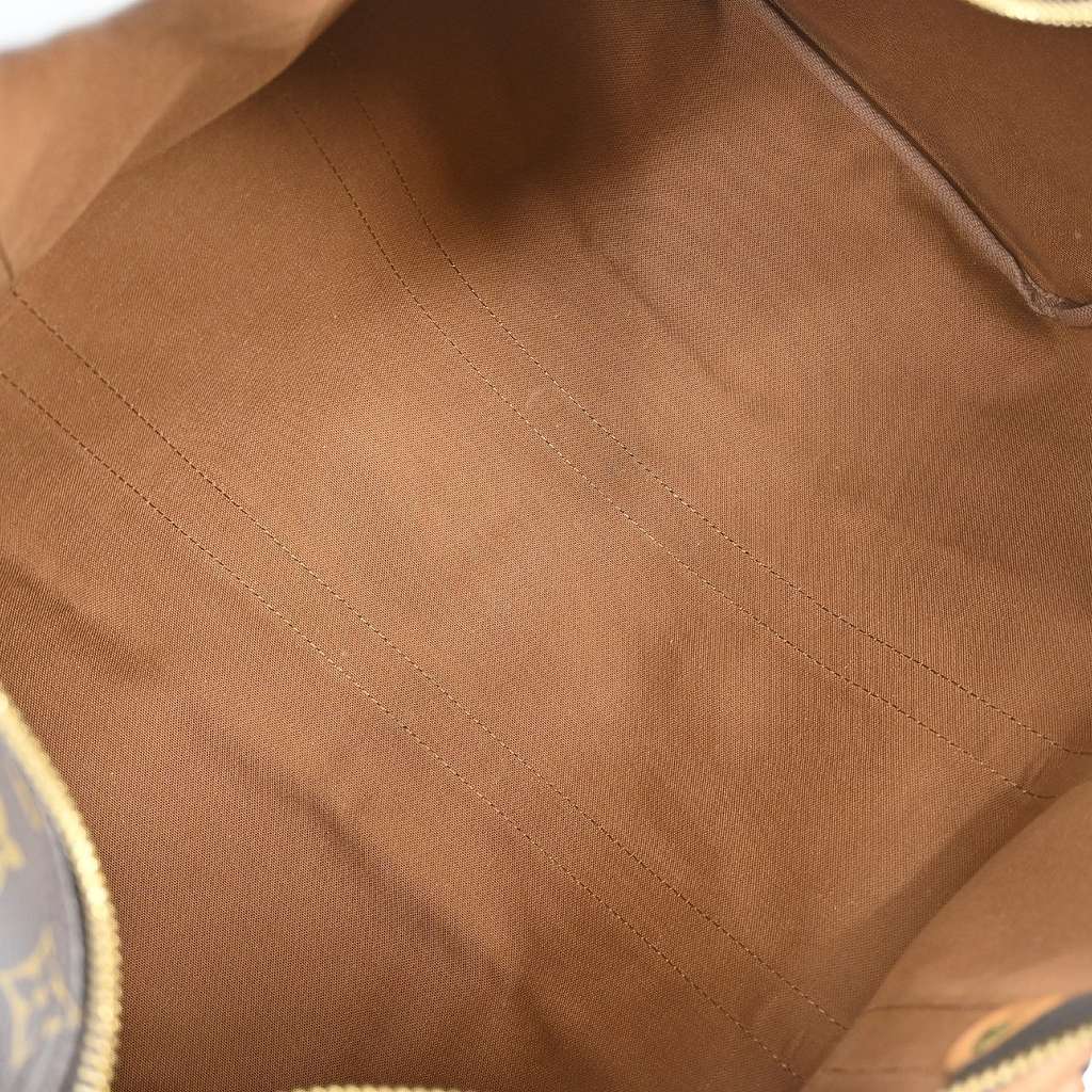 Louis Vuitton Keepall Bag Brown Canvas Very good condition - Inside View
