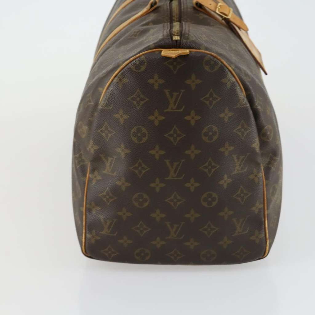 Louis Vuitton Keepall Bag Brown Canvas Good condition - Model View