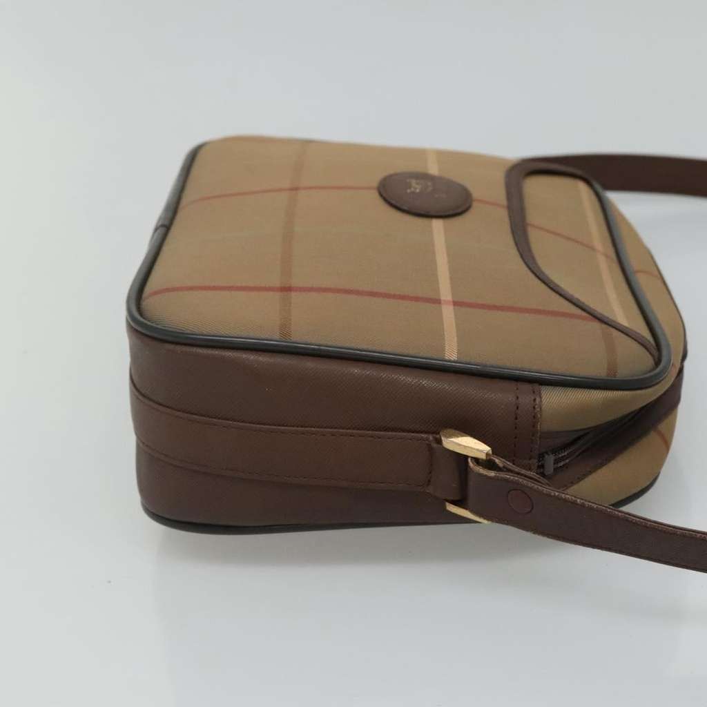 Burberry Nova check Shoulder bag Beige Canvas Very good condition - Inside View