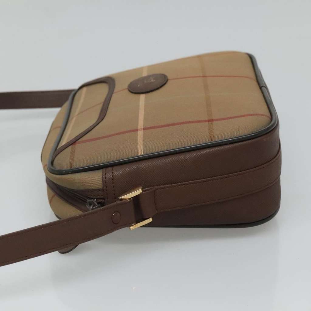 Burberry Nova check Shoulder bag Beige Canvas Very good condition - Model View