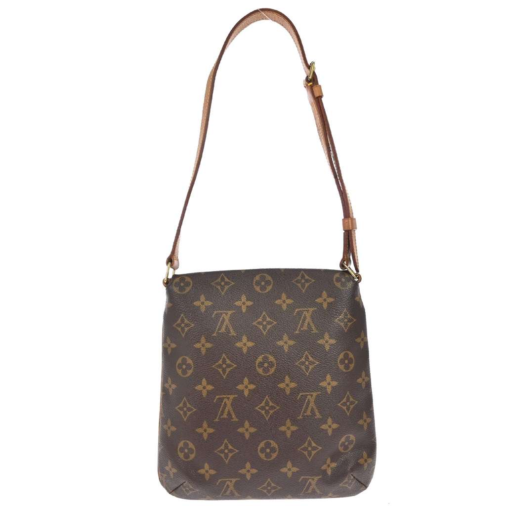 Louis Vuitton Musette Salsa Handbag Brown Canvas Good condition - Back View