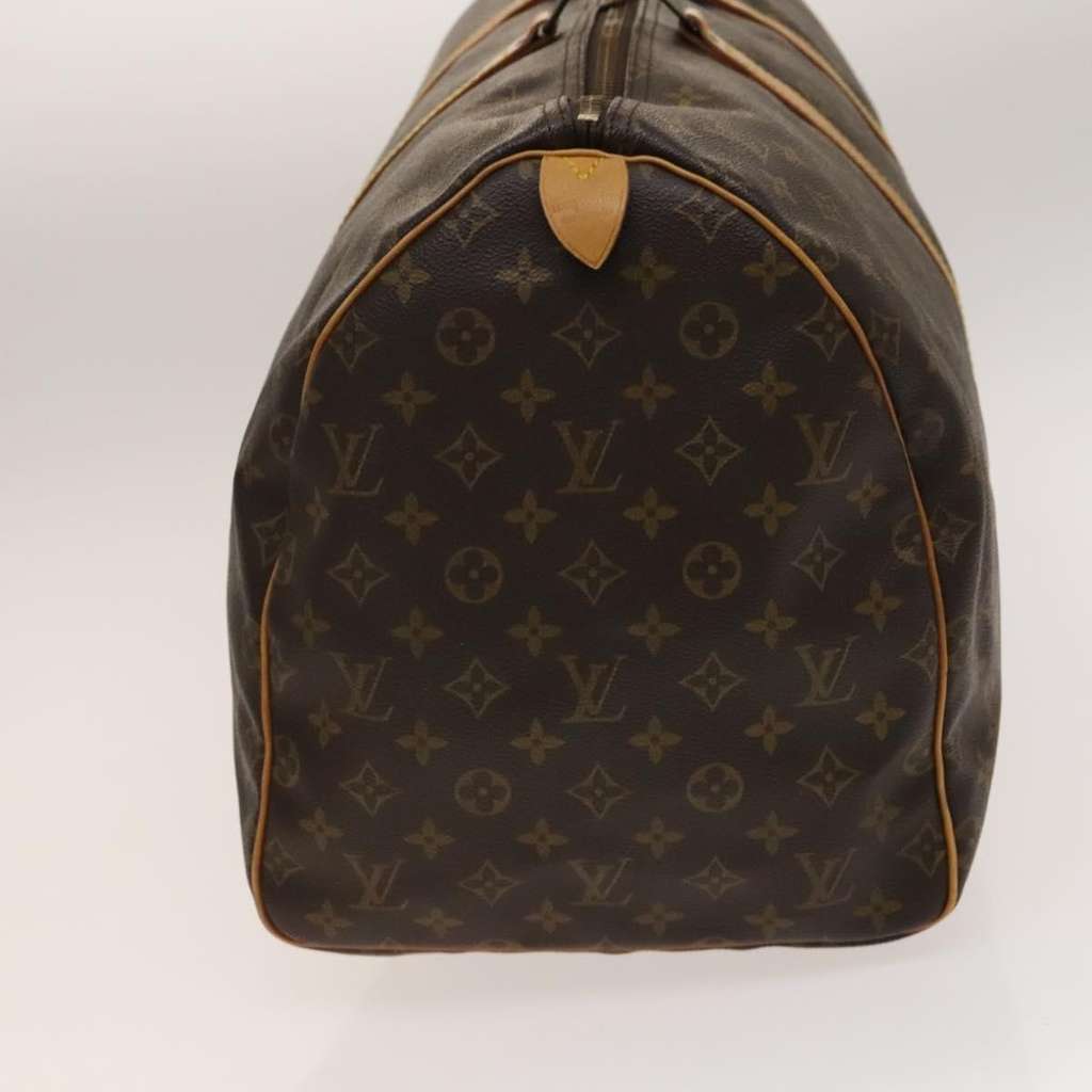 Louis Vuitton Keepall Bag Brown Canvas Very good condition - Model View